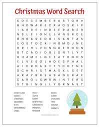 Counting is a foundational skill for number sense and mathematics. Free Printable Christmas Word Search Puzzles The Frugal Free Gal