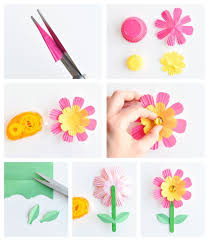 1001 Tutos Ultra Faciles Et Exemples D Activite Manuelle Facile 3 5 Ans En 2020 Comment Fabriquer Des Fleurs En Papier Activite Manuelle Facile Couronne De Papier