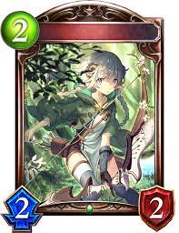 白華の弓使い shadowverse portal シャドウバースポータル shadowverseのカード一覧 デッキシミュレータ キャラクターデザイン 弓 ファンタジーのキャラクターデザイン