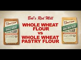Kamut flour is another excellent substitute for spelt flour. Whole Wheat Flour Vs Whole Wheat Pastry Flour Bob S Red Mill Natural Foods Youtube