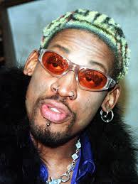 (the worm, dennis the menace, country, psycho, rodzilla, demolition man, el loco). Dennis Rodman Takes Heat For Ripping Lebron James On Radio Show