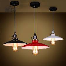 Vintage suspension rouge orange ø14cm e27 éclairage intérieur cuisine. Cordon Antique Blanc Noir Rouge Metal Abat Jour Luminaires Cuisine Ile Bureau Moderne Pendentif Lumieres Vintage Plafonnier Rouge Aliexpress