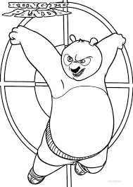 Discover these kung fu panda coloring pages. Printable Kung Fu Panda Coloring Pages For Kids