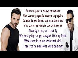 Mingo feat the brotherhood despacito (на японском) (2017). Despacito Lyrics In English And Spanish Luis Fonsi Ft Daddy Yankee Translation Cover Youtube Fav Son Despacito Lyrics In English Despacito Lyrics Songs