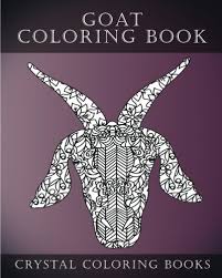30 hand drawn, doodle and folk art paisley, henna and zentangle style goat coloring pages 62. Amazon Com Goat Coloring Book Goat Face Coloring Book A Stress Relief Adult Coloring Book Containing 30 Pattern Coloring Pages Animal Face 9781981110025 Crystal Coloring Books Books