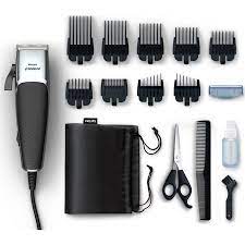 Philips Norelco Hair Clipper 5000 Hc5100 40 Hair And Beard Trim Kit With 16 Pcs Walmart Com Beard Trimming Hair Clippers Hair Trimmer