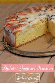 saftiger apfel joghurt kuchen rezept fur silkeswelt rezept joghurt kuchen lebensmittel essen kuchen