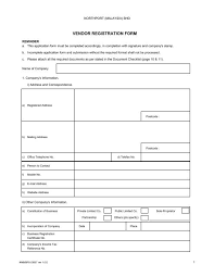 Everybody can access this service with internet connection using online payment such as prepaid, credit card (visa, mastercard, amex). Vendor Registration Form Klang North Port