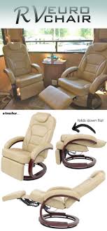 Bring The Comforts Of Home With You On The Road With This Rv Euro Chair The Pop Out Footrest And The Lounging Feature Allows You To Re Rv Chair Rv Living Room