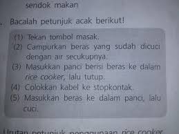 Minta petunjuk sama nyaii anja!!!! Contoh Petunjuk Penggunaan Suatu Barang Dengan Tepat Brainly Co Id
