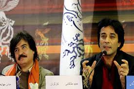 عکس | حمید طالقانی درگذشت؛ قابی ماندگار از مرحوم حمید طالقانی در کنار مرحوم خسرو شکیبایی