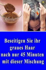 shampoo fur grauer haar beseitigen sie ihr graues haar nach nur 45 minuten mit dieser mischung shampoo gegen graue haare graue haare haare naturlich farben
