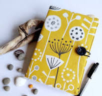 A5 Reusable Fabric Covered Journal