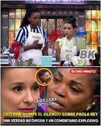 CATERINE IBARGÜEN DESENMASCARA A LA 'VILLANA OCULTA' EN MASTERCHEF  CELIBRITY COLOMBIA DESATA EL CAOS Lea más detalles en los comentarios a  continuación 👇👇👇