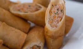 Start stirring 1 pouch of rapid rise yeast, ½ cup of white sugar, and 1 ¼ cup of warm, fresh milk. Pandesal Recipe