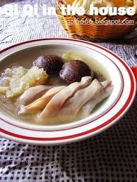 qi qi in the house 香菇鱼鳔猪肚汤 food breakfast oatmeal