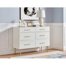 Maybe you would like to learn more about one of these? Brighton Hill Cameron White Gold Six Drawer Dresser Bellacor