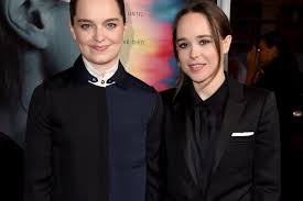 Джуно, академия амбрелла, леденец, beyond two souls и другие проекты. Ellen Page Hat Ihre Freundin Geheiratet Brigitte De