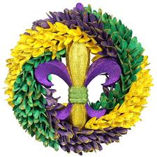 Maybe you would like to learn more about one of these? Way To Celebrate Multicolor Wood Chip Mardi Gras Artificial Plant Flower Wreaths 17 Walmart Com Walmart Com