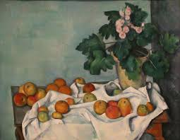Paul Cezanne Still Life With Apples And Primroses Sovremennoe Iskusstvo Natyurmort Iskusstvo