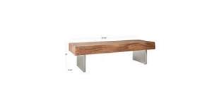 Made of wood, veneer and engineered wood Austin Rectangular Live Edge Coffee Table Buy Furniture Online Cb2 Uae