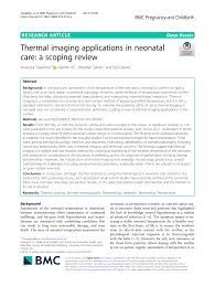 See more ideas about thermal imaging, thermography, thermal. Pdf Thermal Imaging Applications In Neonatal Care A Scoping Review