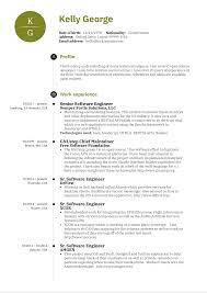 To properly do this job, one has to possess excellent soft skills and leadership qualities. Senior Software Engineer Resume Sample Kickresume