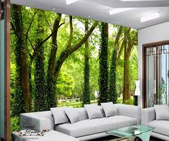 Green Forest Nature Landscape Wall Paper Wall Print Decal Home Decor Wall Mural Wallpaper House Design Wallpaper For Home Wall Nature Wall Decor