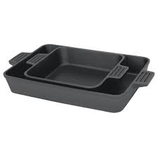 Bayou Classic Cast Iron Baking Pan Set 7474 Cast Iron Bakeware Bakeware Set Bayou Classic