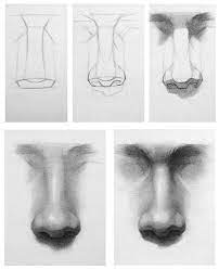 Learn it with this guide! Pin By Ltqg On Foundation Drawings Nose Drawing Realistic Drawings