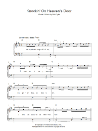 • 4,8 млн просмотров 8 лет назад. Knockin On Heaven S Door Sheet Music To Download