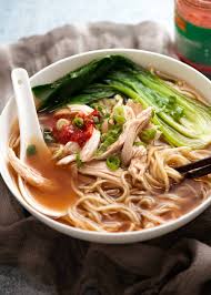 This version is made from scratch, so it's light and if you have a couple hours, making chicken noodle soup entirely from scratch is the way to go. Chinese Noodle Soup Recipetin Eats
