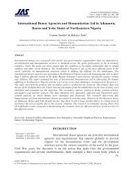 More images for malaysia international humanitarian organisation » Pdf International Donor Agencies And Humanitarian Aid In Adamawa Borno And Yobe States Of Northeastern Nigeria