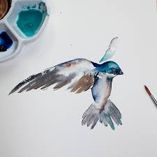 How To Paint Birds In Watercolor Tips