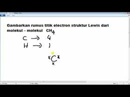 Daftar struktur lewis senyawa kovalen sederhana senyawa yang akan kita gambarkan struktur lewisnya pada poin ini adalah senyawa kovalen sederhana seperti: Menggambar Rumus Titik Electron Struktur Lewis Dari Ch4 Youtube