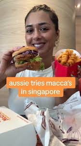 the mcdonald’s menu in singapore is actually so good!! promise this is not  sponsored 🥰 #singaporemcdonalds #mcdonaldsfriedchicken #buzzfeedoz
