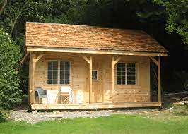 Standard lakefront cottages are 12ft x 24ft, plus a 5ft x 12ft screened . Vermont Cottage Option A Post And Beam Cabin Kit