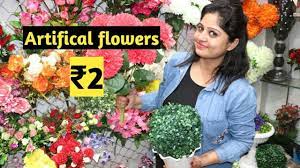 Choose from a wide range of artificial flowers at amazon.in. à¤˜à¤° à¤• à¤¸à¤œ à¤ Artificial Flower à¤¸ à¤® à¤¤ à¤° 2 Artificial Flower Wholesale Market In Delhi Sadar Bazar Youtube