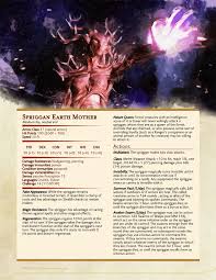 dnd 5e homebrew skyrim spriggan by certain random guy dnd 5e homebrew d d dungeons and dragons dnd