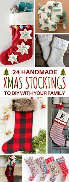 24 Diy Christmas Stocking Decorating Ideas To Make With Family Christmas Stockings Diy Decorated Stockings Diy Stockings