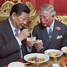 xi jinping at a chinese restaurant ...