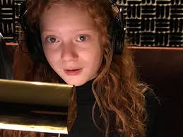 Look at this cute pie. This is 9 year old Hannah Hubbell of Delaware  Community School