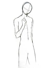 Collection of free drawing template anime body download on. Body Anime Character Drawing Template Novocom Top