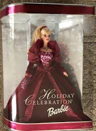 2002 Holiday Celebration Holiday Barbie Doll Special Edition Ebay Holiday Barbie Dolls Holiday Barbie Collection Barbie Dolls