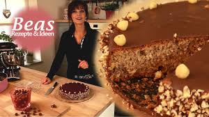 Saftiger Nusskuchen Rezept Ohne Mehl Mit Schokoladenglasur Einfach Backen Youtube