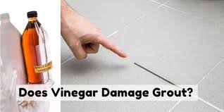 The baking soda neutralizes the vinegar once combined. Can Vinegar Ruin Grout Floor Techie