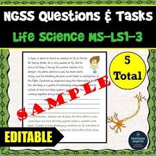 Biology The Unity And Diversity Of Life Pdf Ngss Assessment Tasks And Test Questions Ms Ls1 3 Cells Tissues Organs Systems Elementary Teaching Resources Life Science This Or That Questions