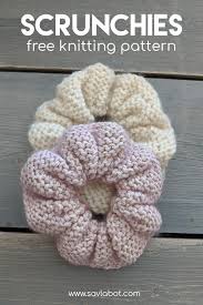 Pumpkin knitting pattern on straight needles. Free Knit Scrunchies Pattern Update Savlabot