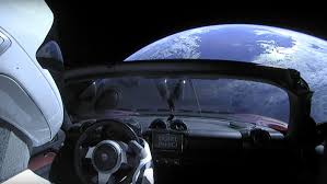 Starman rides a tesla roadster across space (photos). Elon Musk S Tesla Roadster Which Launched On Top Of Spacex S Falcon Heavy Earlier Today Is Going Farther Out Into The Solar System Than Originally Planned The Verge