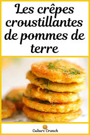 Crepes Croustillantes De Pommes De Terre La Recette Facile En 2020 Recettes De Cuisine Recette Cuisine Facile Recette